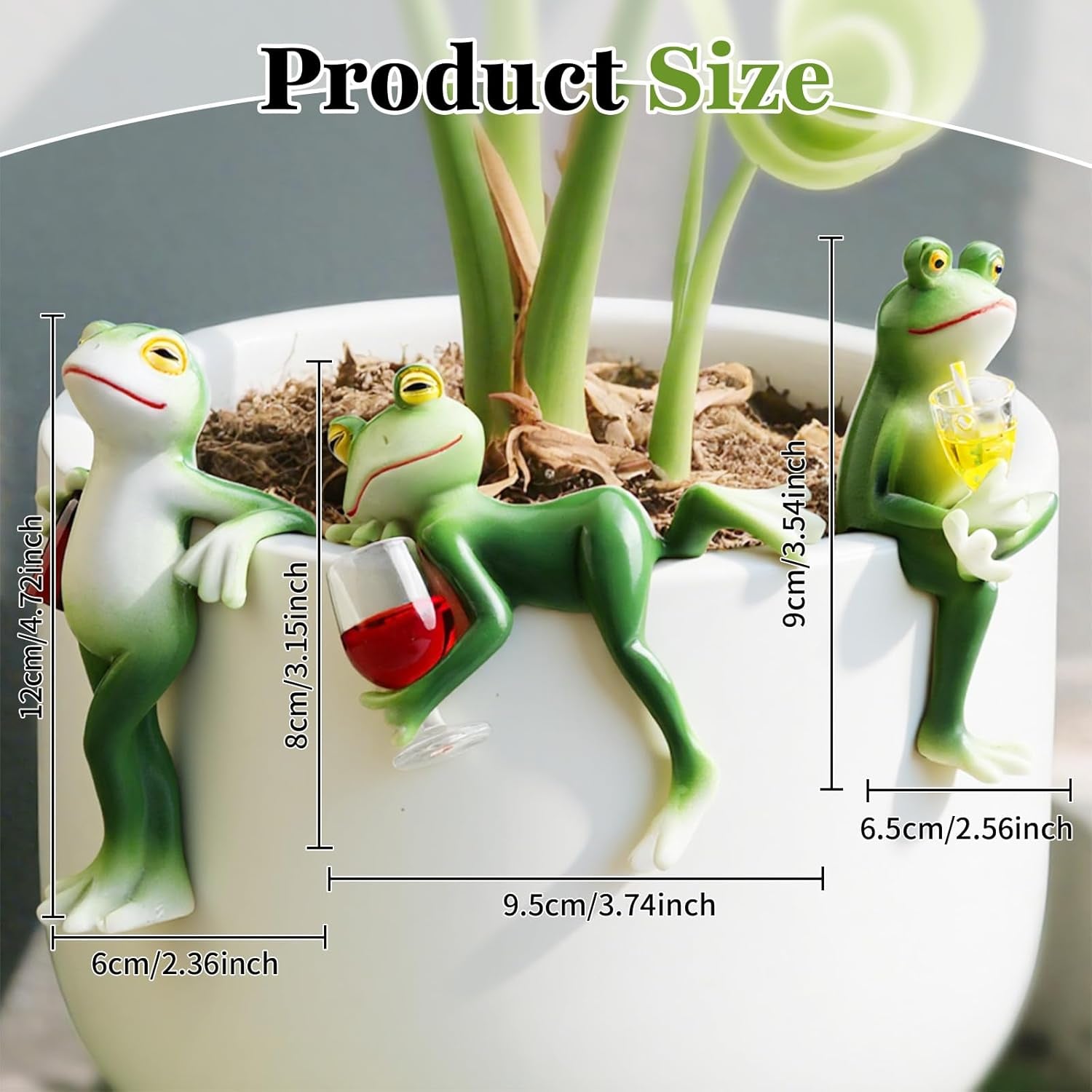 Garden Frog Statues – Funny Outdoor Figurines