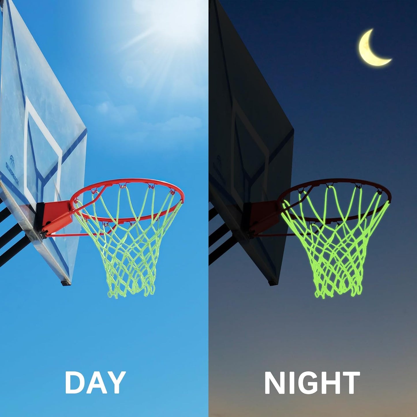 Basketball Net Outdoor, 2025 Upgrade All Weather