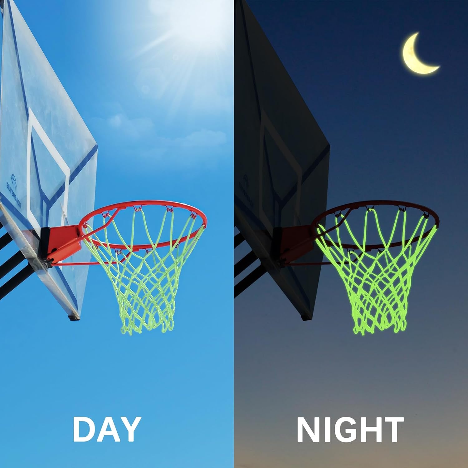 Basketball Net Outdoor, 2025 Upgrade All Weather
