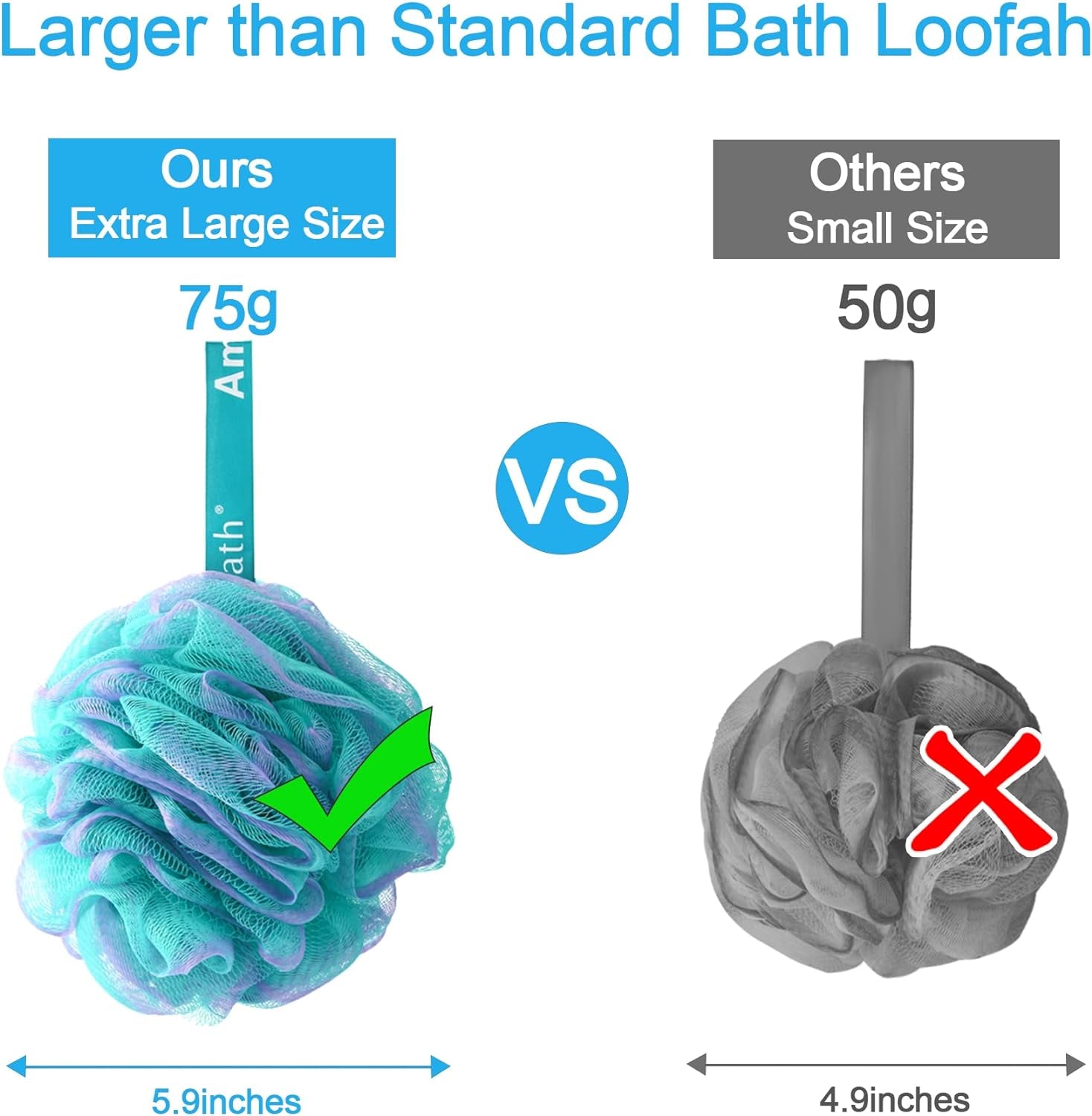 Loofah Sponge 75G/Piece