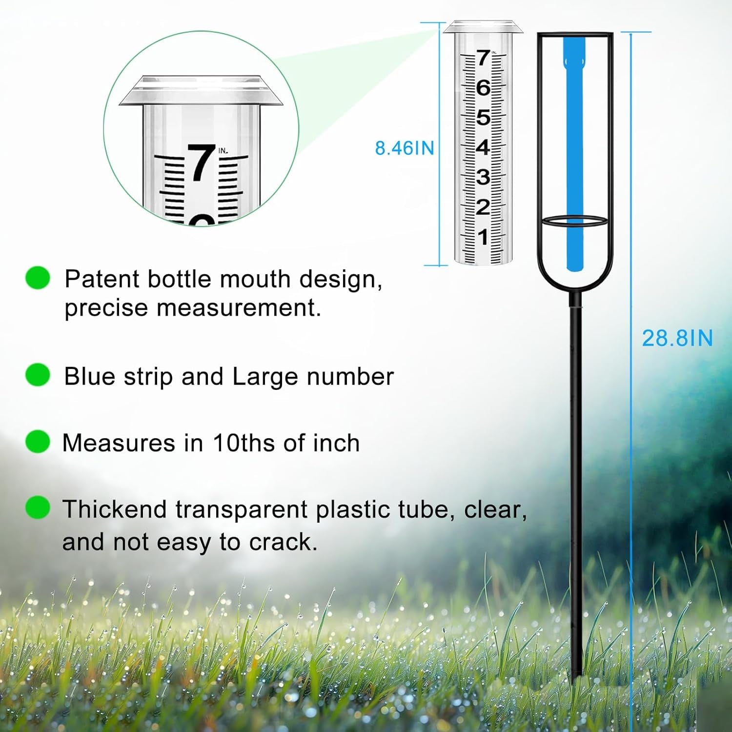 Rain Gauge Outdoor, Accurate Rain Gauges