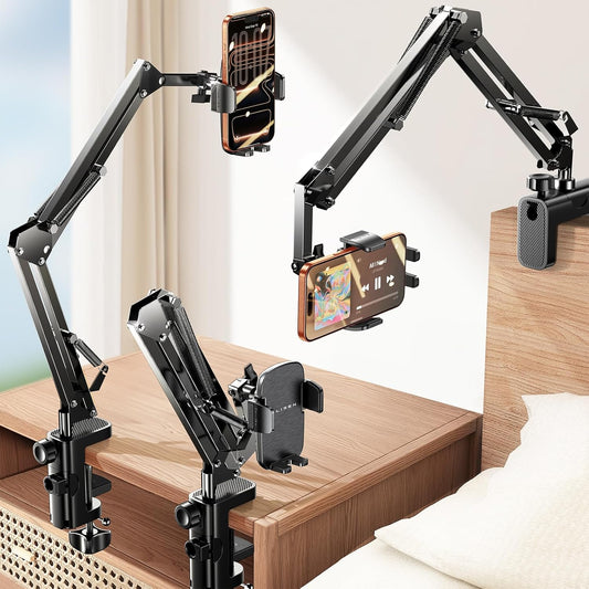 Gooseneck Phone Holder for Bed Desk