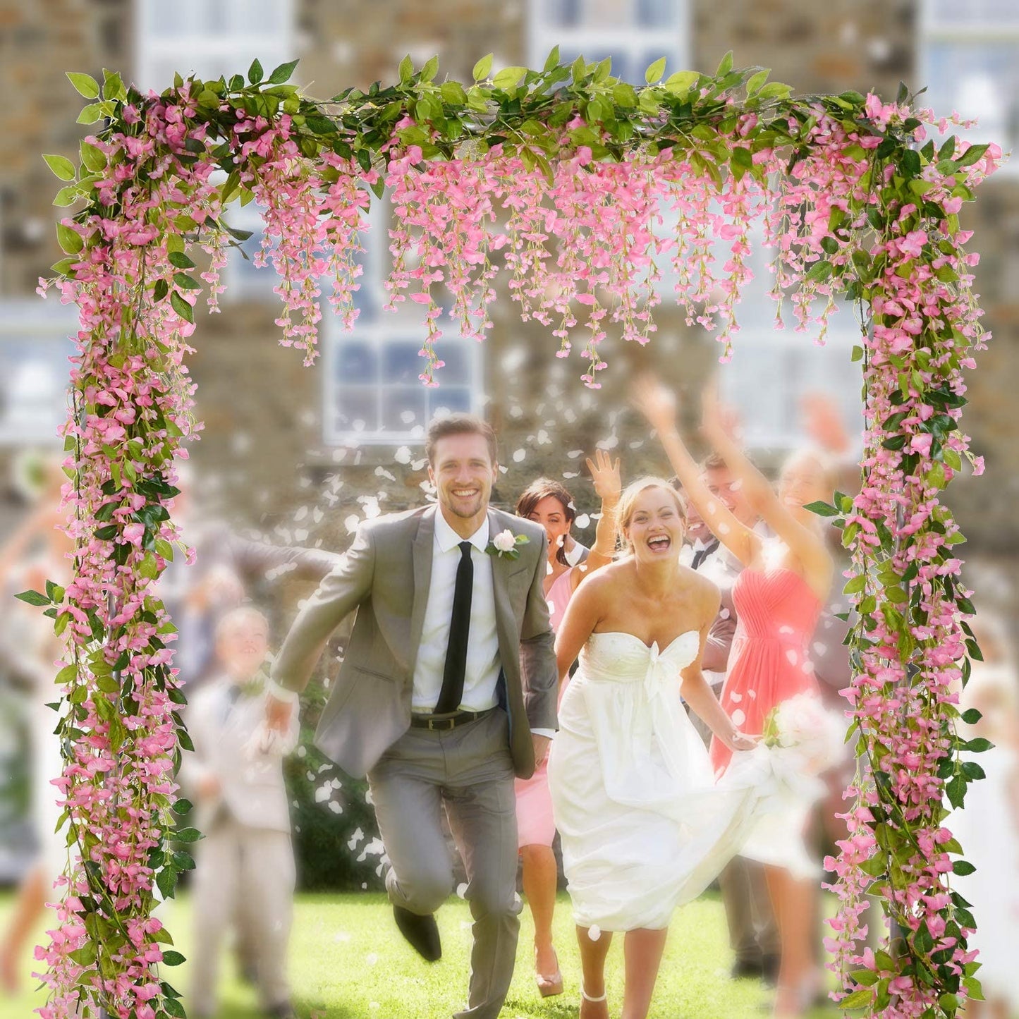 Wisteria Artificial Flowers Garland