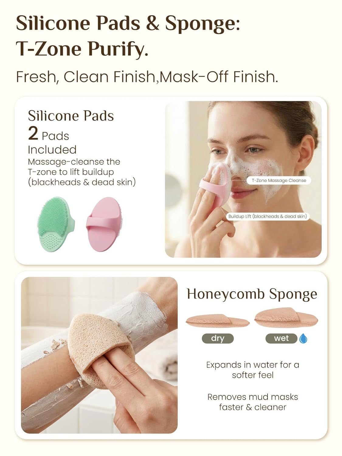 Gua Sha and Face Roller Set - 7 in 1 Face Skin Care Tools