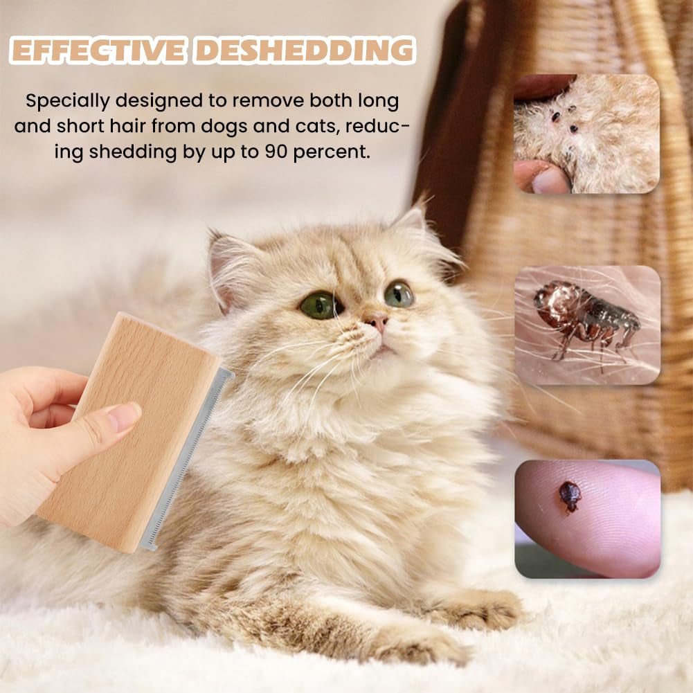 3Pcs/Pack Dog Brush for Shedding