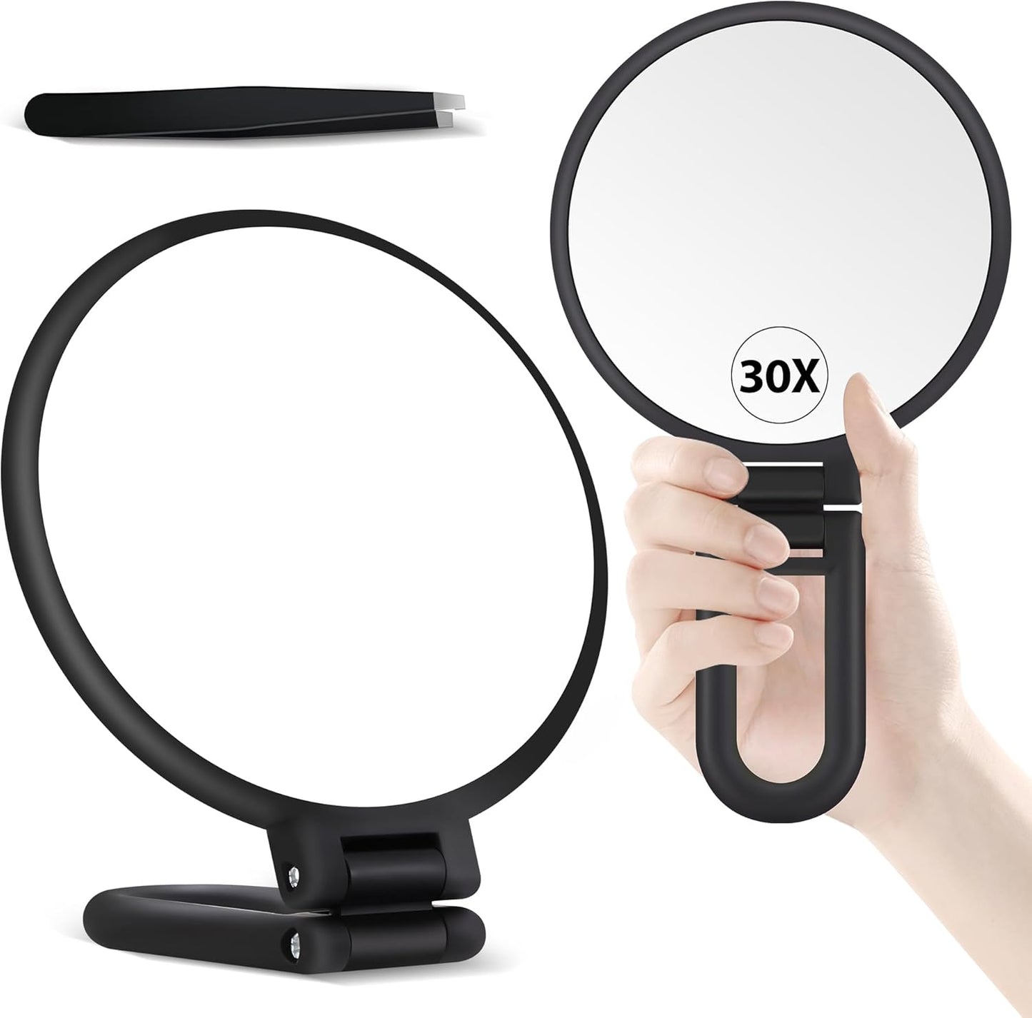 30X Magnifying Mirror, Hand Mirror