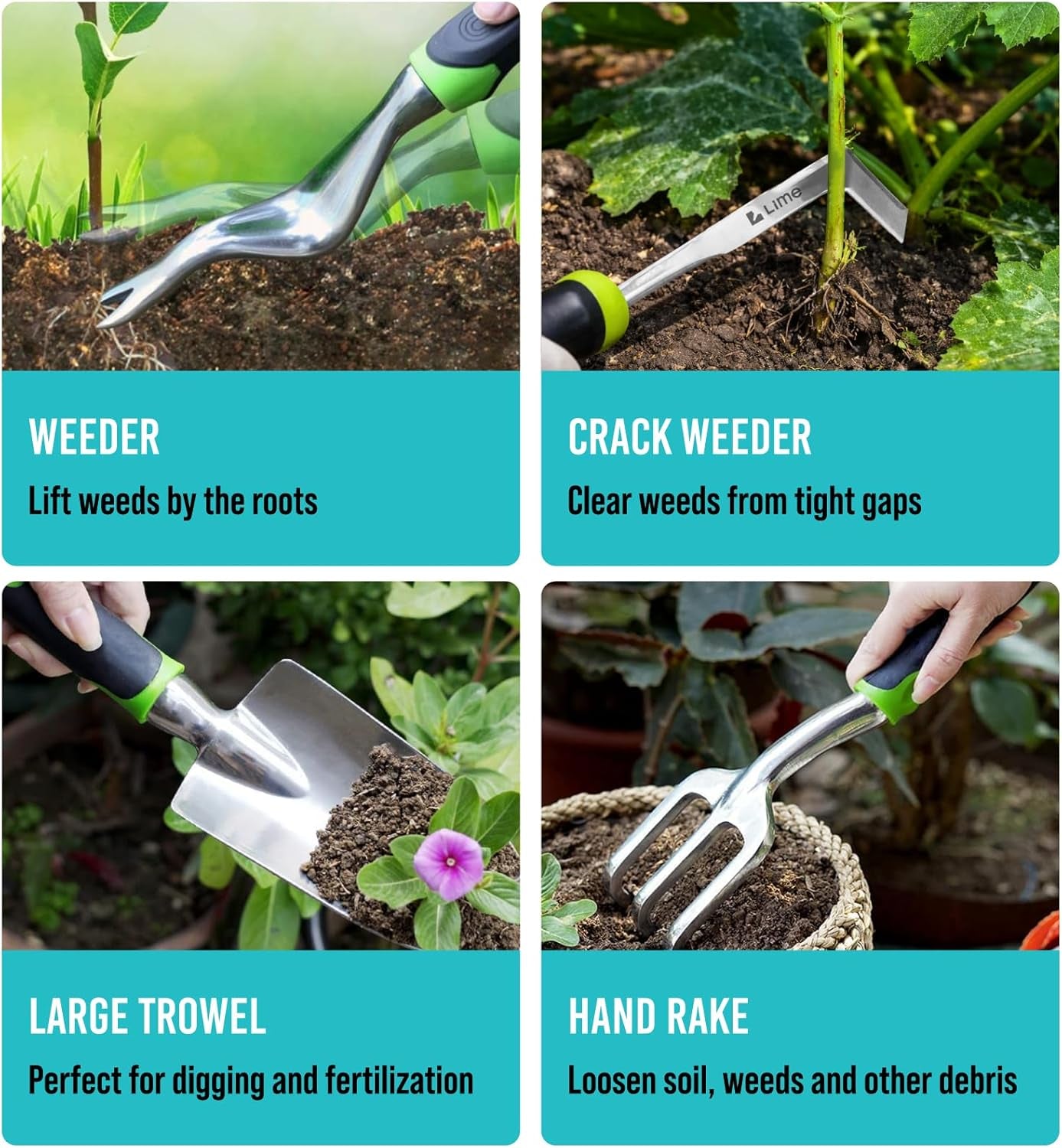 GROWIT Heavy Duty Gardening Tools