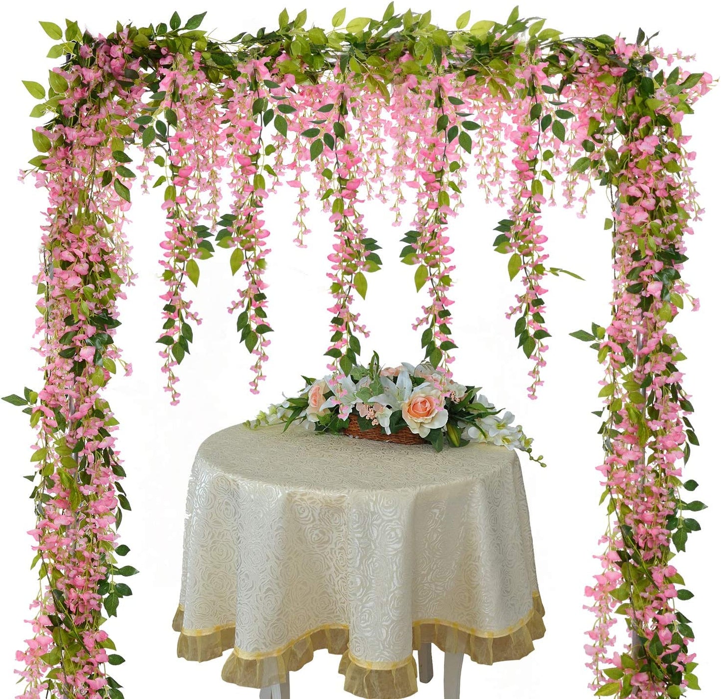 Wisteria Artificial Flowers Garland