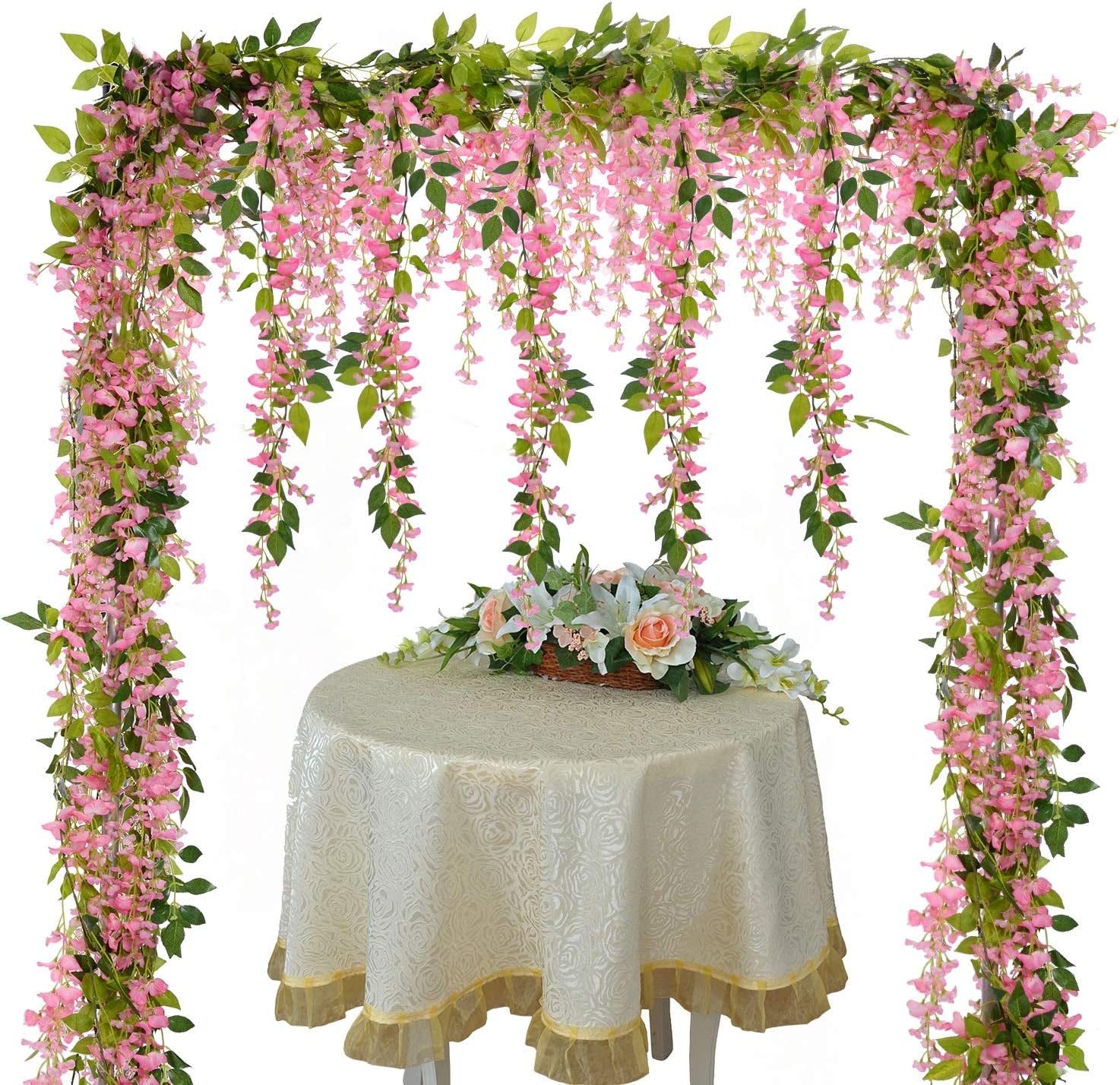 Wisteria Artificial Flowers Garland