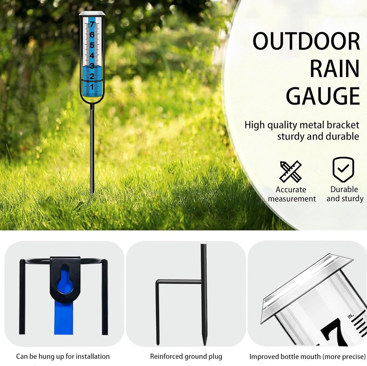 Rain Gauge Outdoor, Accurate Rain Gauges
