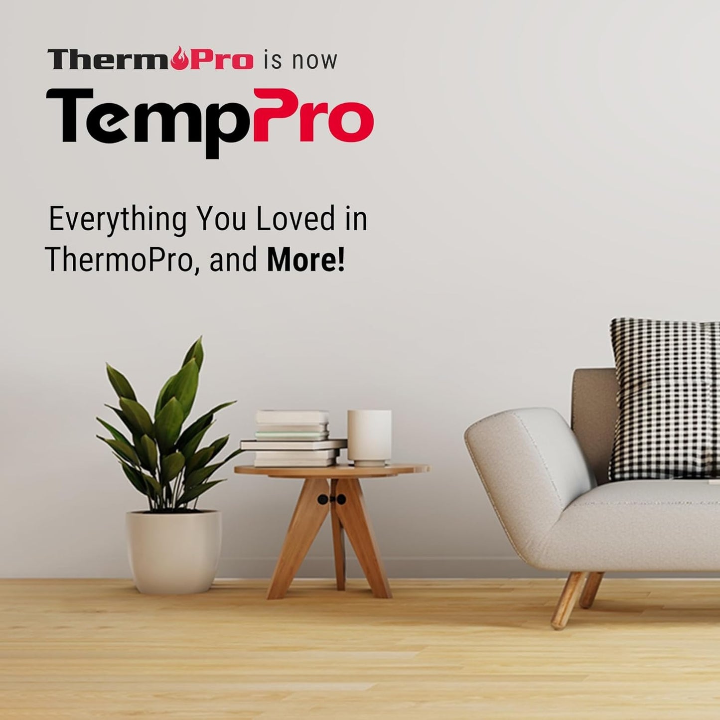 TP50 Digital Hygrometer Indoor Thermometer Room Thermometer and Humidity Gauge with Temperature Humidity Monitor