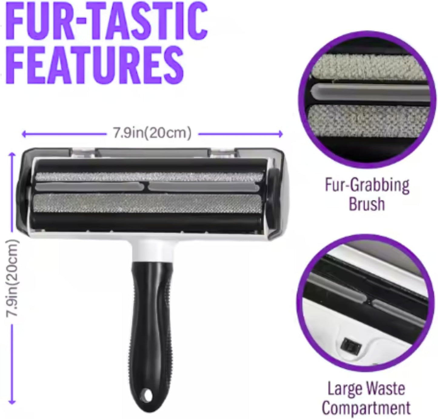 Home and Pet Lint Roller for Dog and Cat Hair Removal