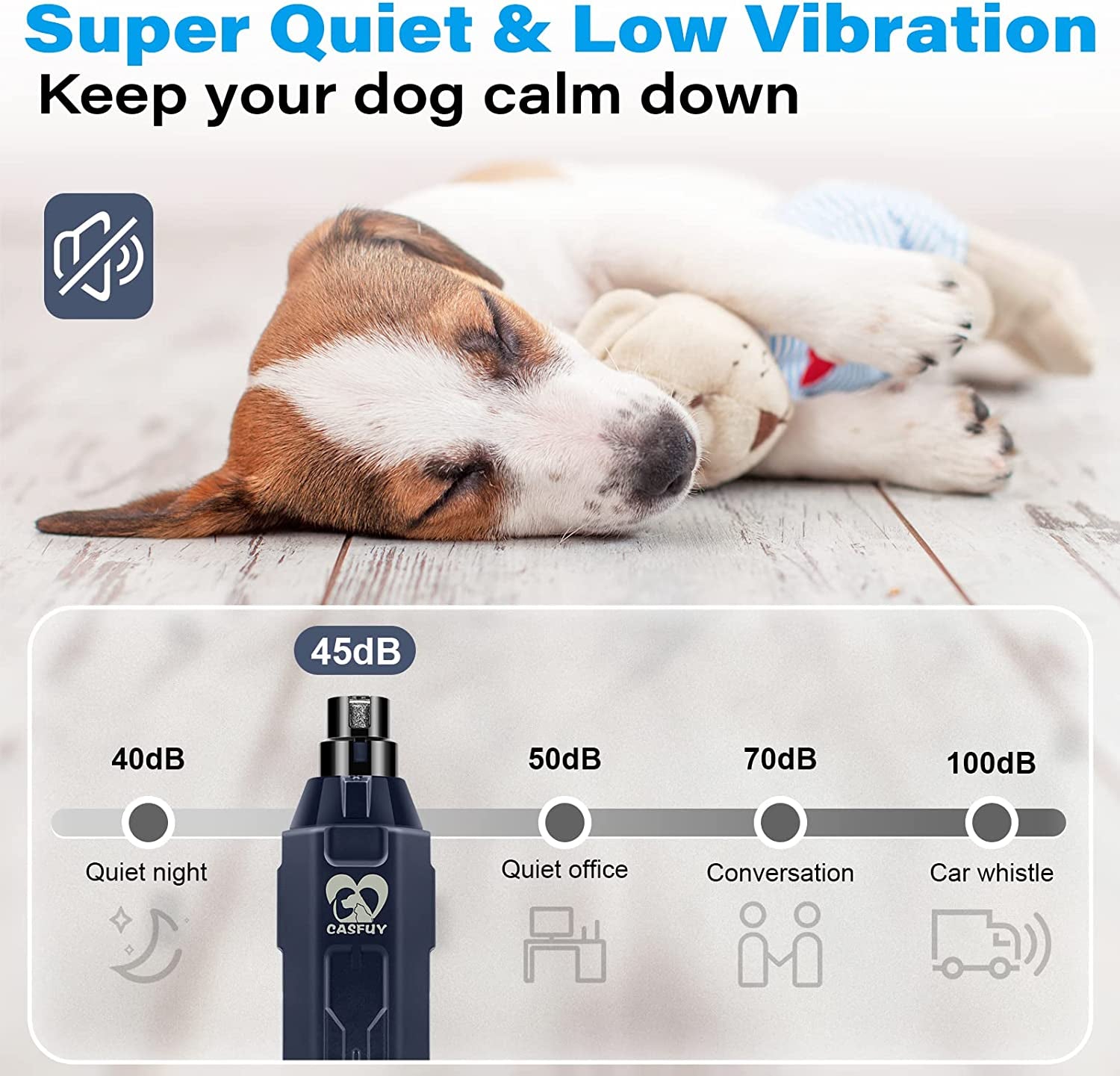 6-Speed Dog Nail Grinder