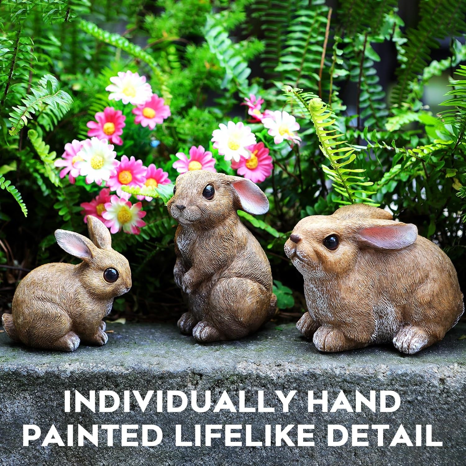 Bunny Decor Yard Decorations Outdoor Set of 3