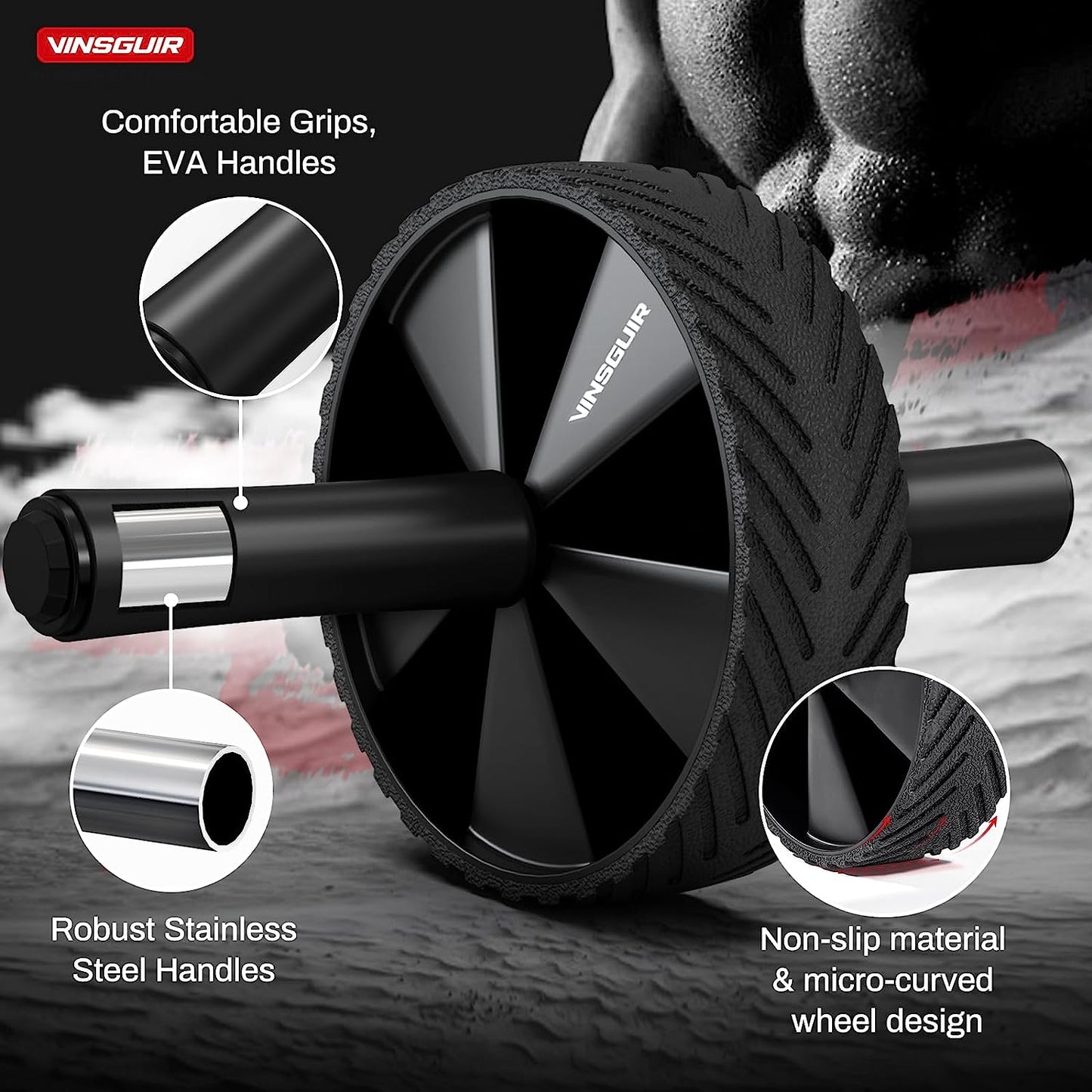 Ab Roller Wheel - Ab Workout Equipment