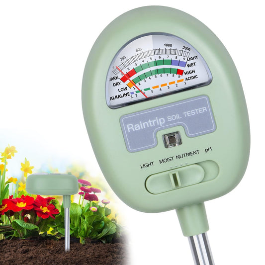 Soil Moisture Meter,4-In-1 Soil Ph Meter