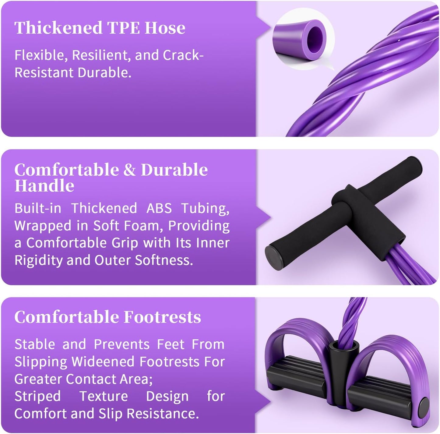 Multifunction Tension Rope, 6-Tube Elastic