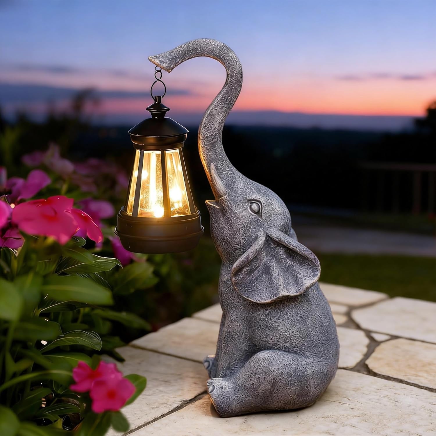 Elephant Statue for Garden Decor