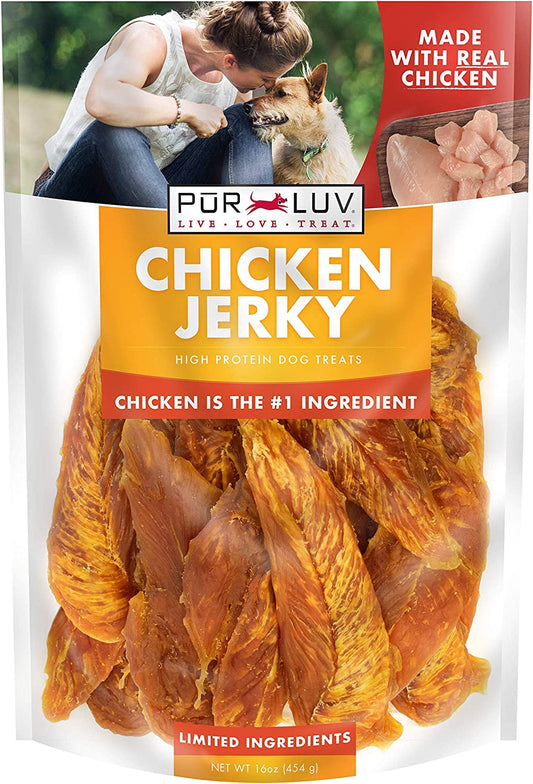 Chicken Jerky Dog Treats 16oz