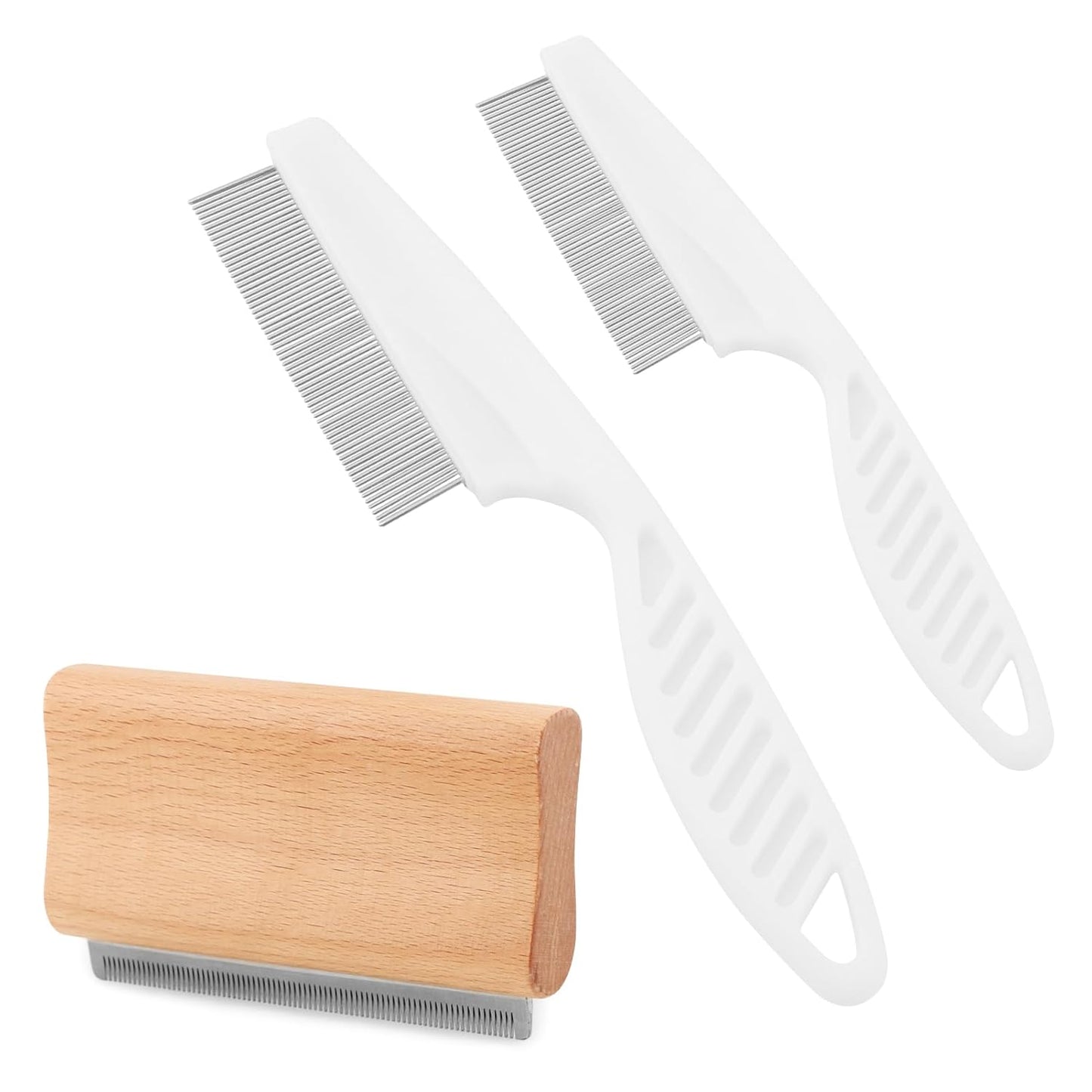 3Pcs/Pack Dog Brush for Shedding