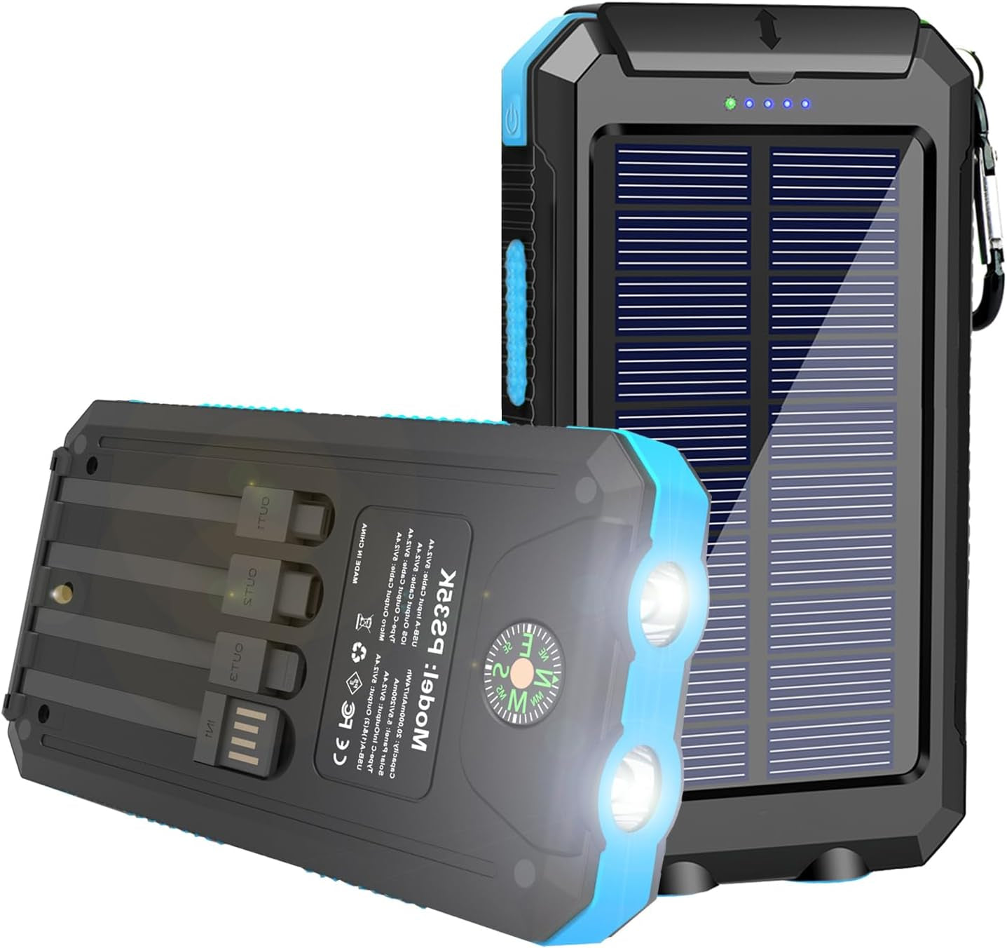 Solar Charger, 20000Mah Portable