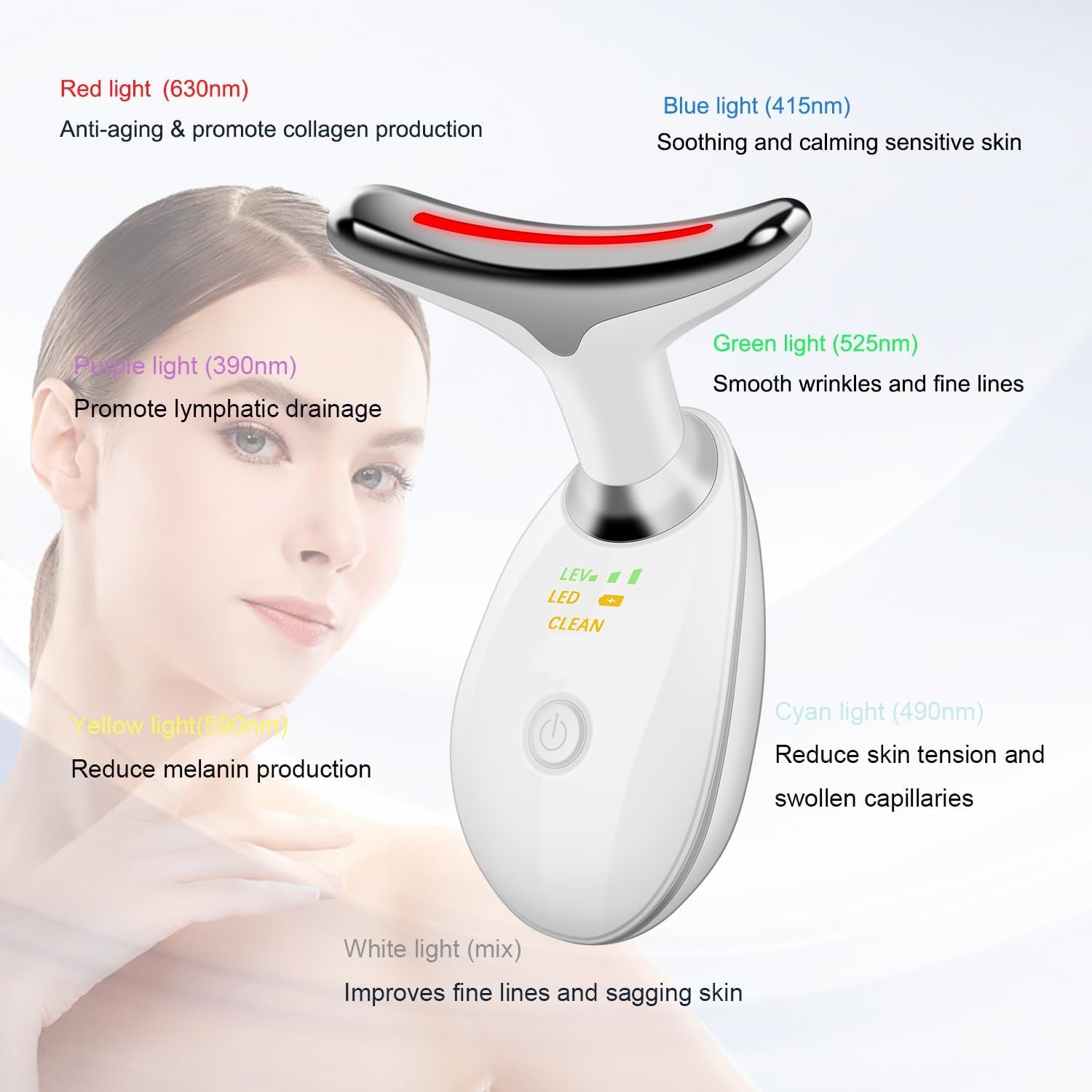 Face and Neck Massager Tools