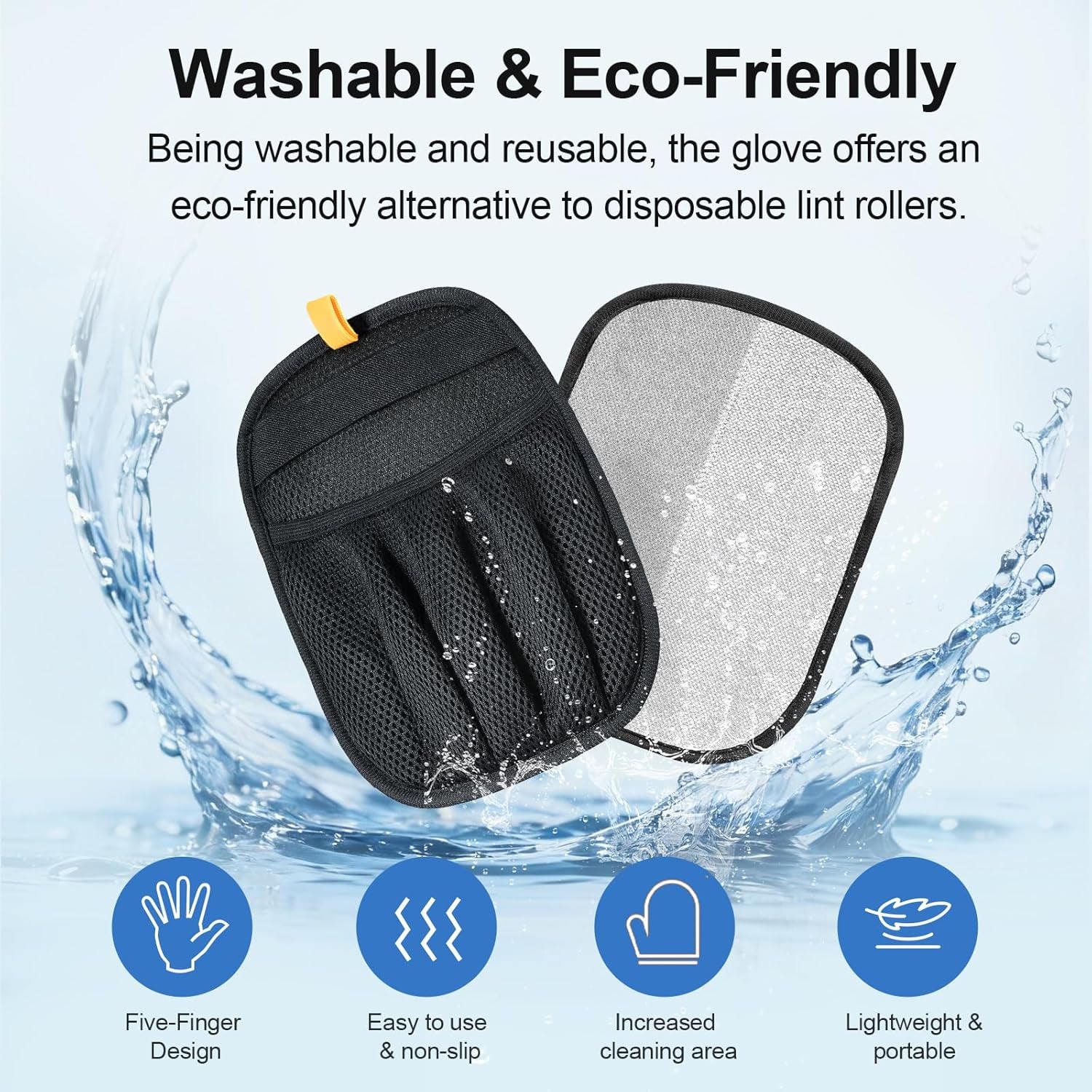 Pet Hair Removal Glove for Cats & Dogs