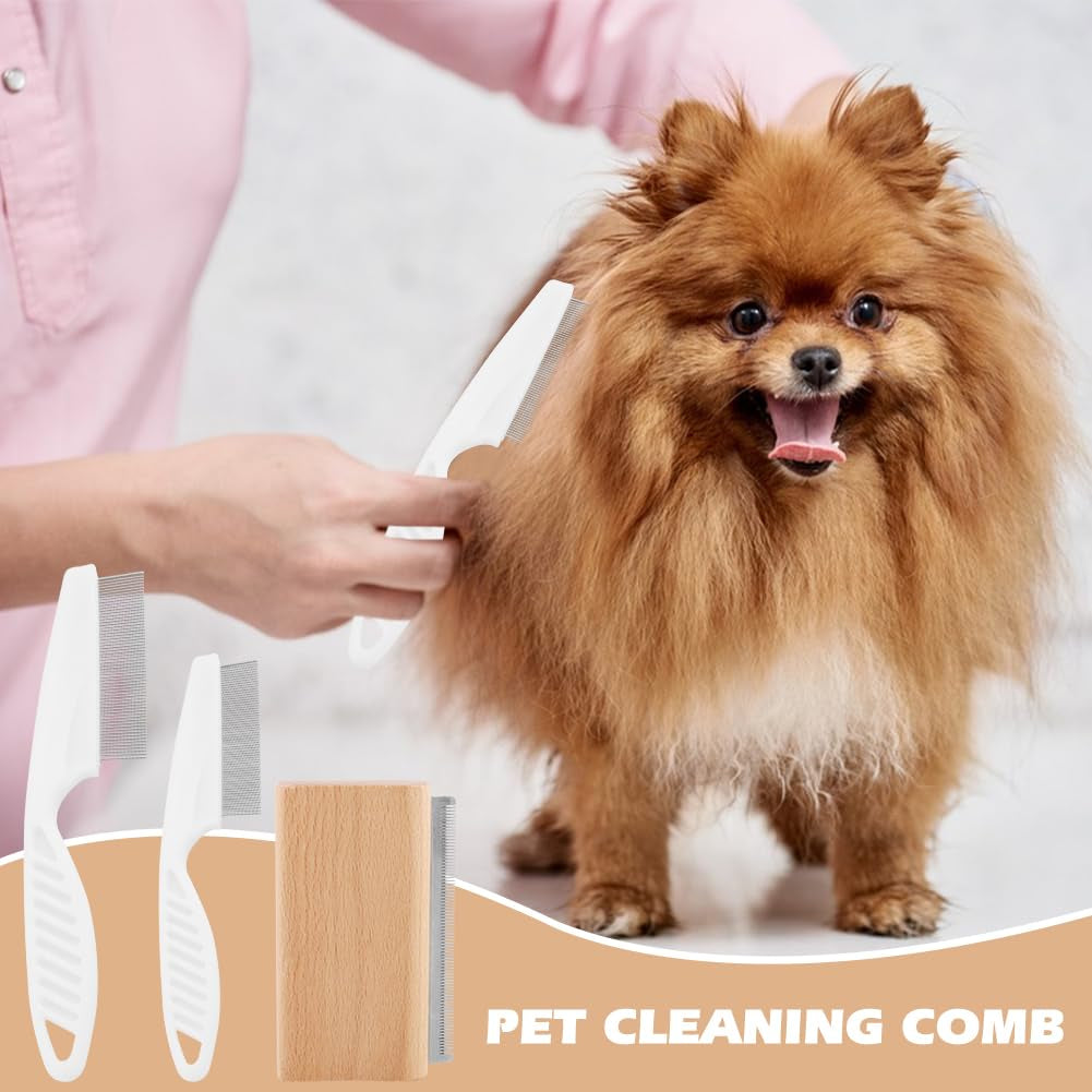 3Pcs/Pack Dog Brush for Shedding