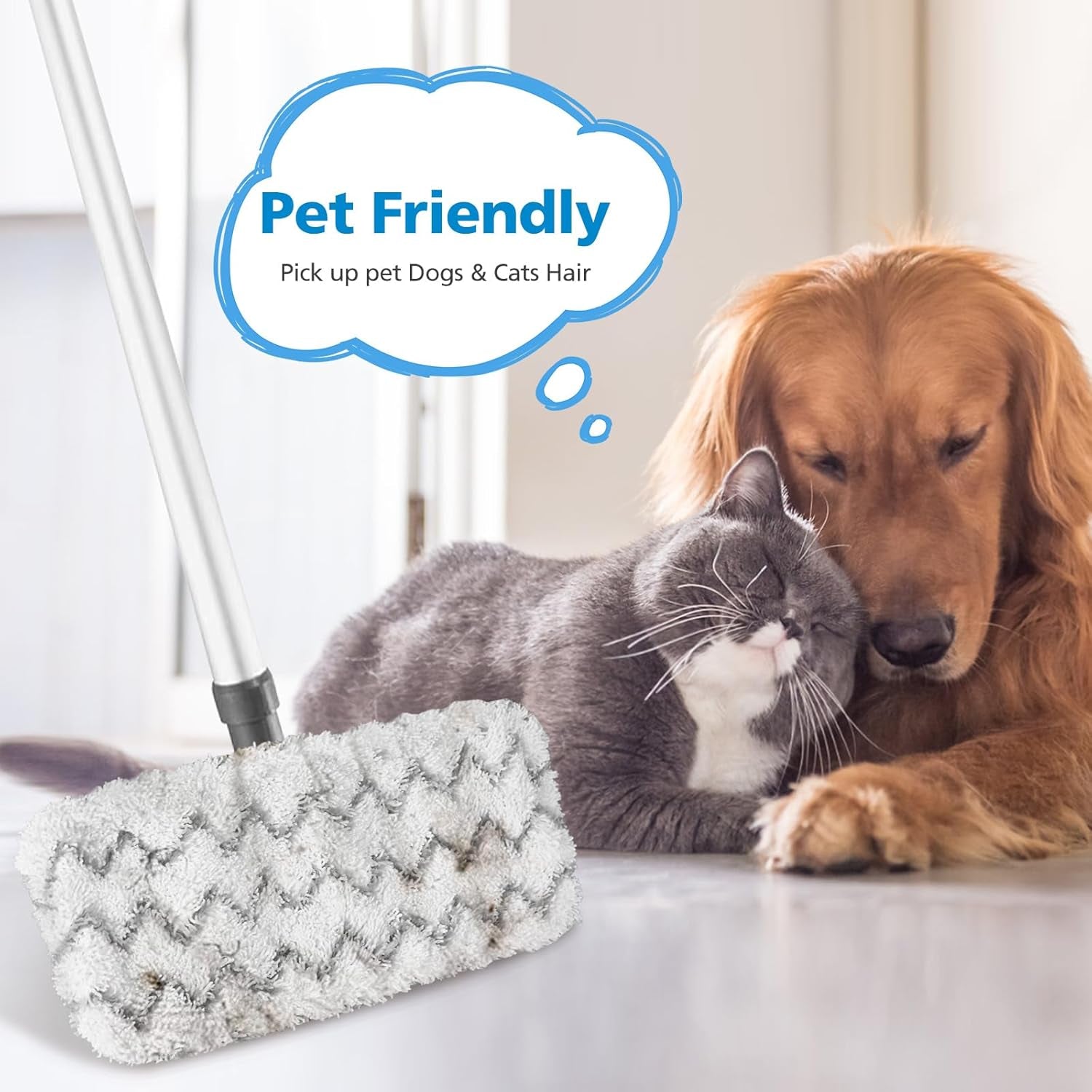 1940 for Bissell Steam Mop Pads for Bissell Powerfresh Steam Mop 1806 1544 1440 2075A 2685A 1940W,19404 Series, Replacement Part #5938#203-2633, 8 Pack