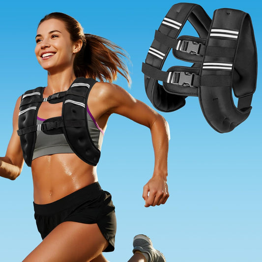 Weighted Vest Woman Man, 6Lb/8Lb/12Lb/16Lb/20Lb/25Lb/30Lb