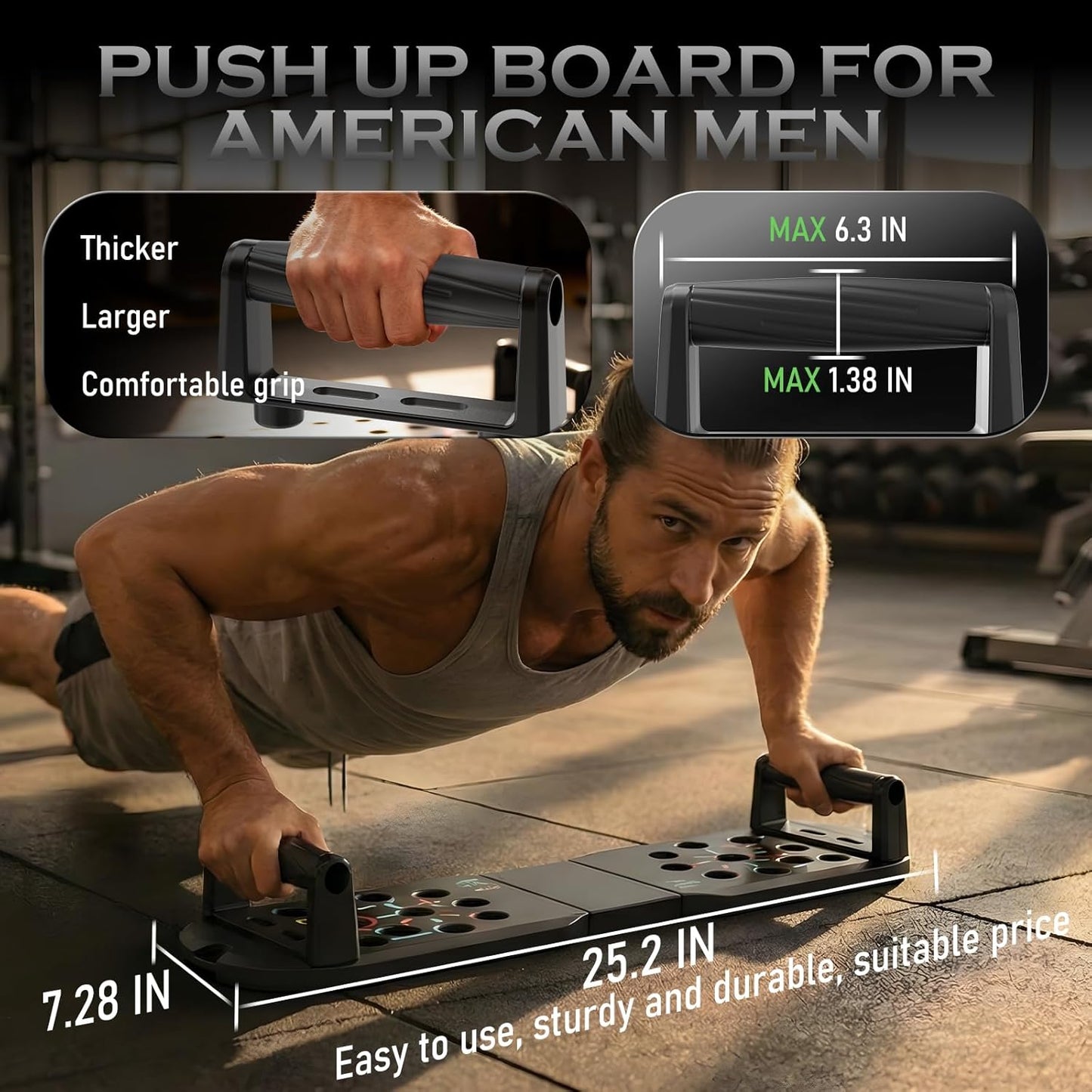 Push up Board Fitness, Workout Home Gym Equipment