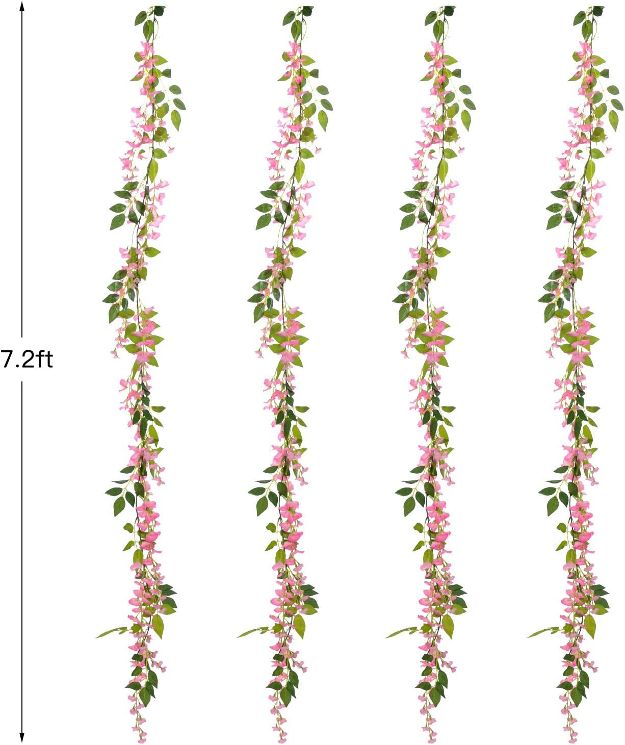 Wisteria Artificial Flowers Garland