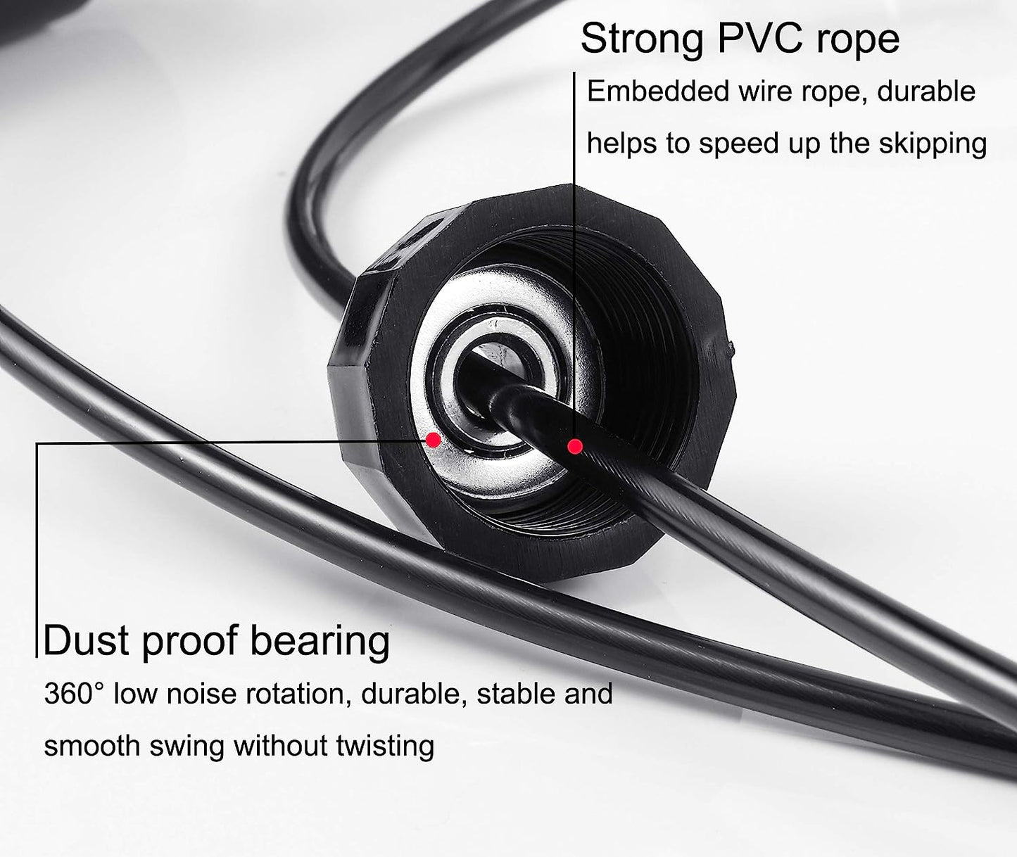 Jump Rope, Adjustable Jump Ropes