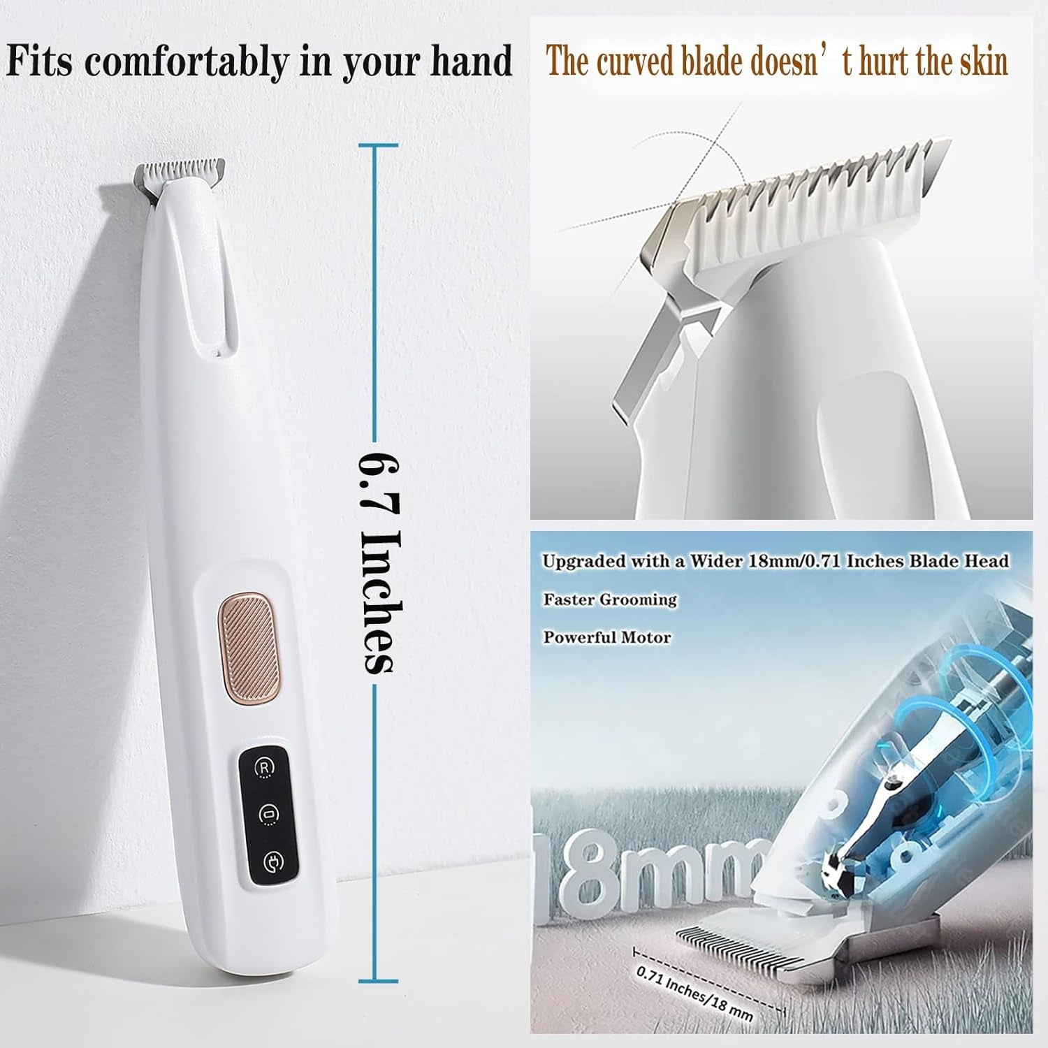 Electric Paw Trimmer for Dogs & Cats 