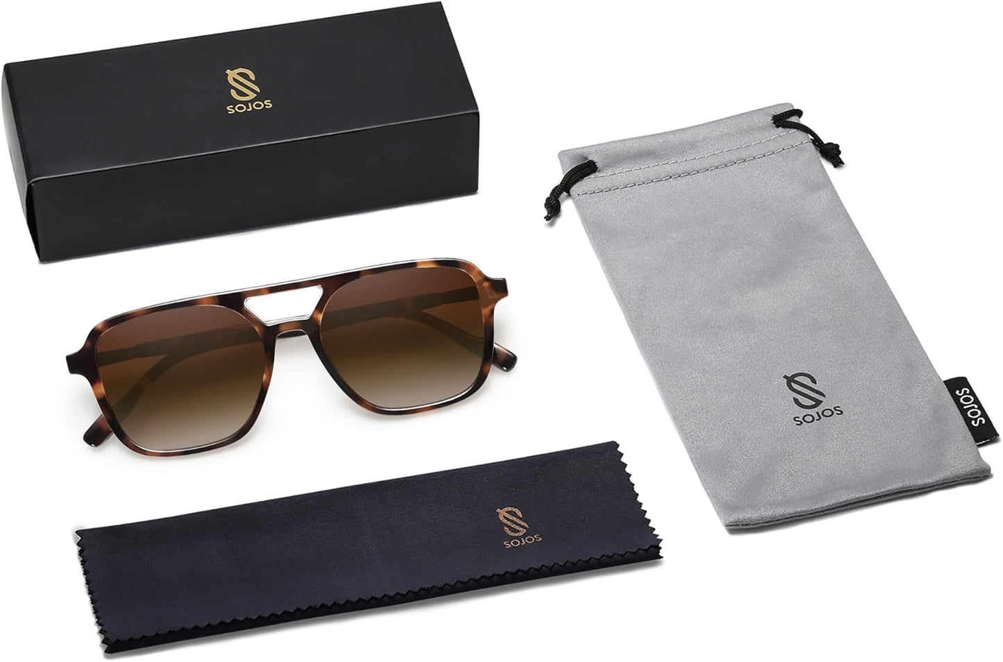 Retro Aviator Sunglasses for Women Men